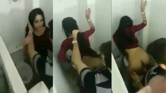 Sexy College Girl Sex By College Toilet Viral Video