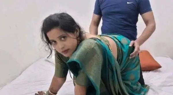 Desi Randi Wife Blue Saree Cheating Hard Hotel Sex