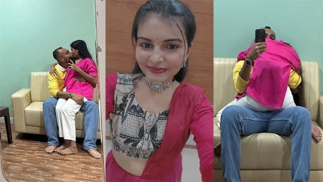 Horny Indian Babe Sucking & Riding Dick Mms