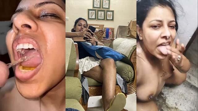 Nasty Nude Milf Piss Drinking Cum Facial Taste