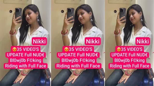 Niharika Aka Nikki Blowjob Fucking Riding Full Face Onlyfans MMS
