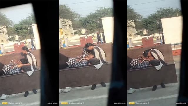 Tamil College Couple In Park Secretly Captured