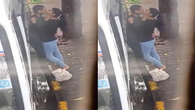 Tamil Lover Outdoor Kissing Secretly Captured Mms Video