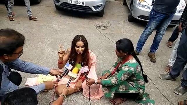 Telugu Actress Nude Protest – In Public Viralmms