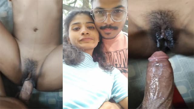 Hot Tamil Lovers – Valentines Outdoor Sex MMS