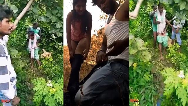 Tamil Village Bitch Girl Group Sex In Jungle Viral