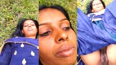 Village Girl Outdoor – With Her BF Fucking Video