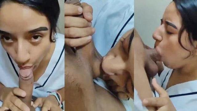 Nurse Girl Deepthroat Sucking Then Hard Pounding Fuck